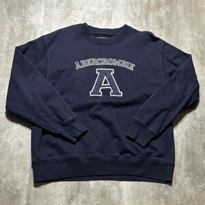 Vintage Abercrombie and Fitch Embroidered Sweater Mens XL